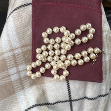  Braçadeira vintage pérola sem pescoço antiga* real 14k 23” polegadas  comprar usado  Enviando para Brazil