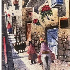 Original watercolor painting for sale  New York