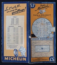 Carte michelin verdun d'occasion  Nantes-