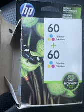 Tinta combo de impressora HP 60 2 tricolor genuína expirada 09/2017 comprar usado  Enviando para Brazil