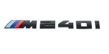 Original BMW M 240i Logo Schriftzug Schwarz 51142472854 Hecklappe Neu comprar usado  Enviando para Brazil