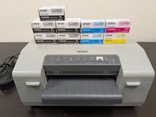 Impressora de Etiquetas Jato de Tinta Epson GP-C831... FUNCIONA! com carrinhos de tinta Ver fotos comprar usado  Enviando para Brazil
