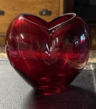 Vtg red heart for sale  Worcester