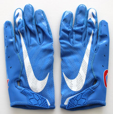 Usado, Luvas de futebol Nike Ole Miss Rebels Vapor Knit 3.0 masculinas NCAA GG comprar usado  Enviando para Brazil