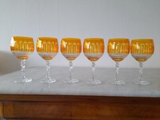 Verres cristal couleur d'occasion  Fécamp