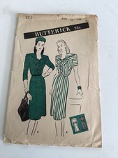 3313 vintage butterick for sale  San Diego
