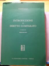Rodolfo sacco introduzione usato  Beinasco