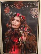 Florence + The Machine - Pôster ASSINADO 24x36 - Flores vermelhas góticas comprar usado  Enviando para Brazil