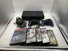 Sony PlayStation 2 SCPH-35001 com 6 jogos cartão de memória e 2 controles testados funcionando comprar usado  Enviando para Brazil