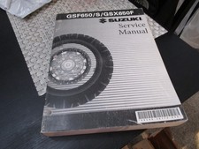 SUZUKI GSF650 GSF650S GSX650F MANUAL DE REPARO DE SERVIÇO FABRICANTE DE EQUIPAMENTO ORIGINAL P/N 99500-36172-03E comprar usado  Enviando para Brazil
