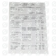 Call sheet originale usato  Montesilvano