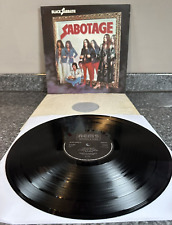 LP VINYL BLACK SABBATH ALBUM SABOTAGE 9119 001 UK 1ST PRESS 1975 MISPRINT EX/EX comprar usado  Enviando para Brazil