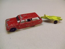 Vintage TootsieToy 1962 Ford Station Wagon Série 6 Polegadas com Reboque de Motocicleta comprar usado Vintage TootsieToy 1962 Ford Station Wagon Série 6 Polegadas com Reboque de Motocicleta comprar usado  Enviando para Brazil