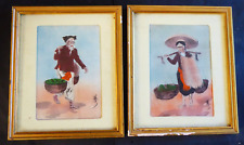 Paire tableau vietnamien d'occasion  Mussidan