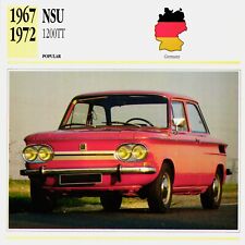 Nsu 1200tt 1967 for sale  STOCKPORT