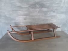 Slitta vintage legno usato  Brescia