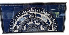 Large framed batik for sale  PRESTON