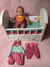 Berço American Girl Bitty com gavetas 15” e pacote de boneca bebê comprar usado  Enviando para Brazil