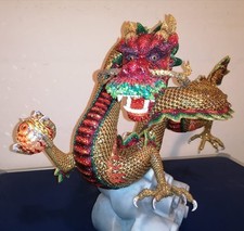 Swarovski jinlong dragon usato  Roma