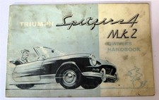 Triumph spitfire mk2 d'occasion  Expédié en Belgium