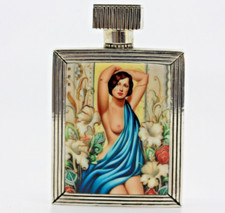 Garrafa de perfume de prata Art Deco feminina comprar usado  Enviando para Brazil
