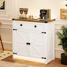 Buffet sideboard storage for sale  Walnut
