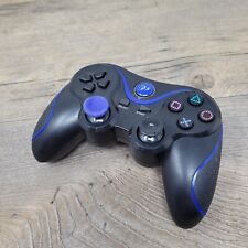 Controle PS3 P3 com acabamento azul usado (sem cabo) comprar usado  Enviando para Brazil