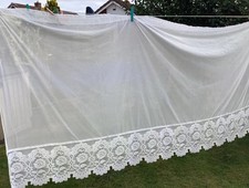 Pieces white net for sale  STAFFORD