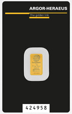 Gold bullion bar for sale  HUNTINGDON