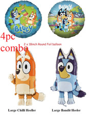 Balloons bluey foil for sale  GLASGOW