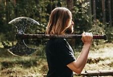Ascia vichinga doppia usato  Spedire a Italy