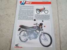 Honda h100s sales for sale  CHICHESTER