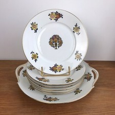 Service dessert porcelaine d'occasion  Croix