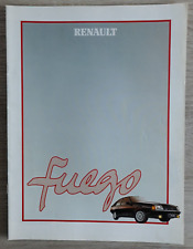 Renault fuego gts for sale  BOURNE