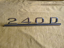 Mercedes 240d typschild gebraucht kaufen  Langenhorn