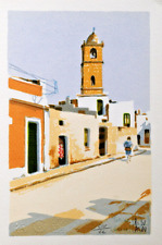 Aldo riso serigrafia usato  Matera