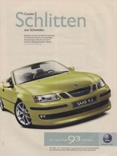 Saab cabriolet reklame gebraucht kaufen  Hanau