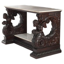 walnut slab console table for sale  Big Flats