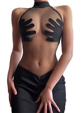 Damen transparent minikleid gebraucht kaufen  Bremen
