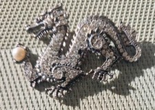 925 silberdrache franklin gebraucht kaufen  Berlin