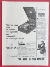 Pub presse electrophone d'occasion Pub presse electrophone d'occasion  Le Portel