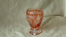 Vase violette cristal d'occasion  Mont-Saint-Aignan