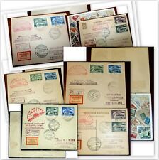 Karta Reco List Zeppelin Podróż polarna ZSRR 1931 Malyguin Leningrad Warianty na sprzedaż  Wysyłka do Poland
