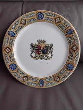 Assiette armoiries polychrome d'occasion  Chambéry