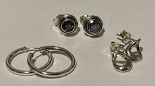 Sterling silver earrings for sale Sterling silver earrings for sale  TAUNTON
