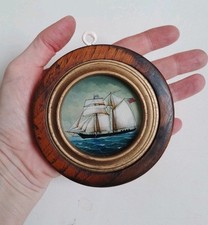 Vintage miniature painting for sale  LYDNEY