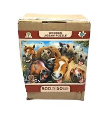 Herumalbern – 505 szt. - drewniane puzzle z dwustronnymi figurkami na sprzedaż  PL
