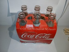 Usado,  Six Pack Plus Coca-Cola Transportadora Sem Depósito Sem Devolução Garrafas de Refrigerante Transparentes  comprar usado  Enviando para Brazil