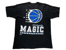 Camiseta Vintage Orlando Magic NBA Logotipo Grande Jersey Sobre Estampa Tamanho XL comprar usado  Enviando para Brazil