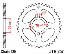 Rear sprocket tooth for sale  BRIGHTON